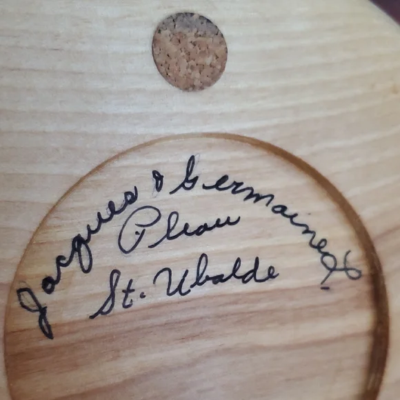 😸Vintage Clear Plastic Display Dome Globe with Wooden Base - Picture 3 of 8